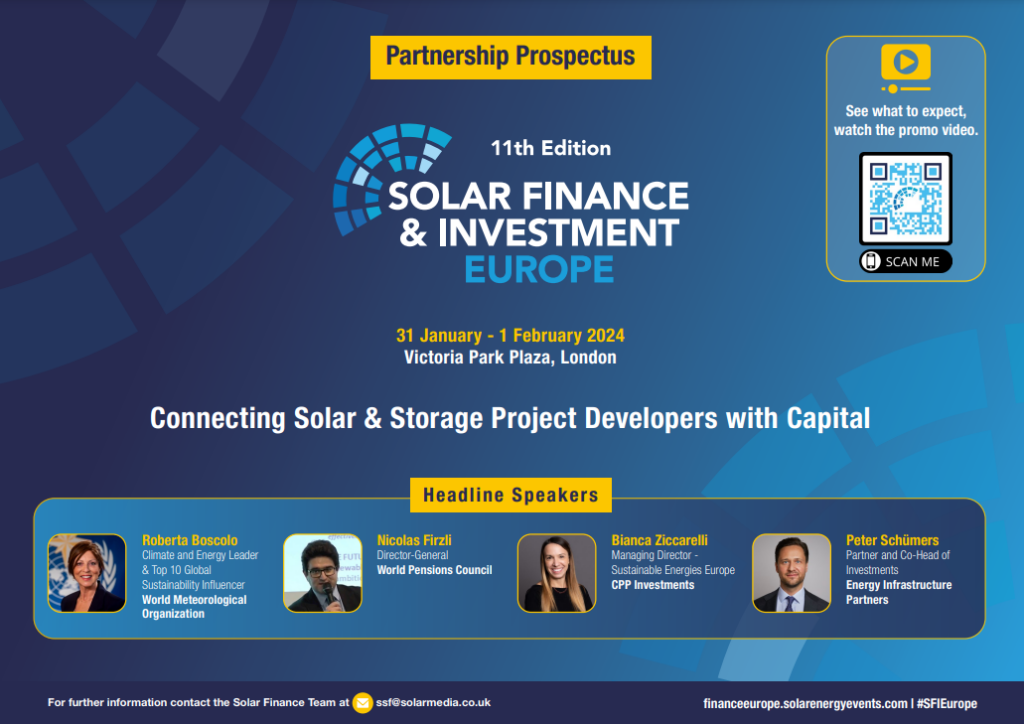 Solar Finance & Investment Europe Partnership Prospectus