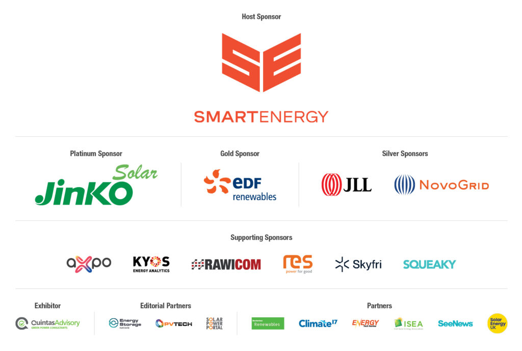 Solar Finance & Investment Europe Summit Sponsors and Partners